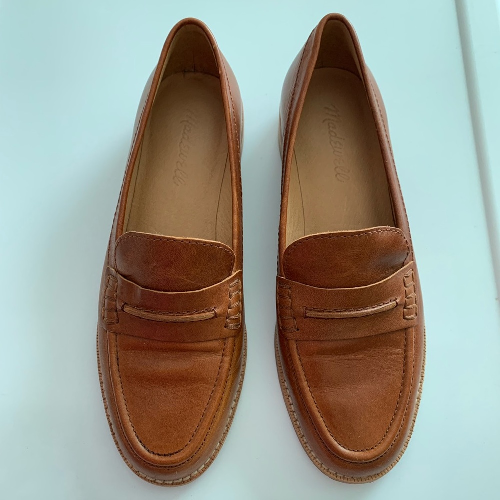 Madewell Elinor Loafer Dark Chestnut